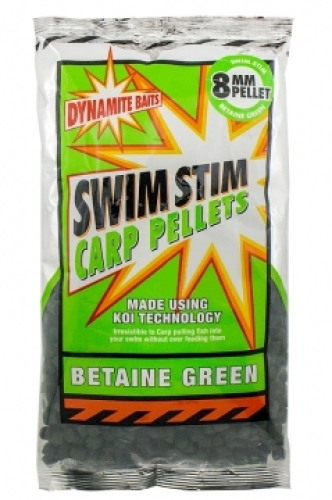 Пеллетс Dynamite Baits Swimstim Betaine Green Pellets 900г 8мм