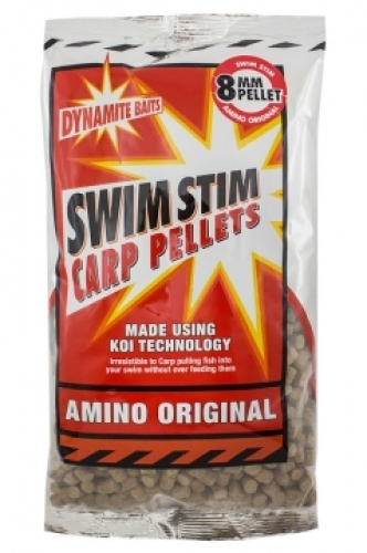 Пеллетс Dynamite Baits Swimstim Amino Original Pellets 900г 8мм