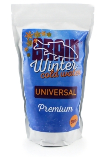 Прикормка Brain Зимняя Premium Universal Cold Water 0.5кг