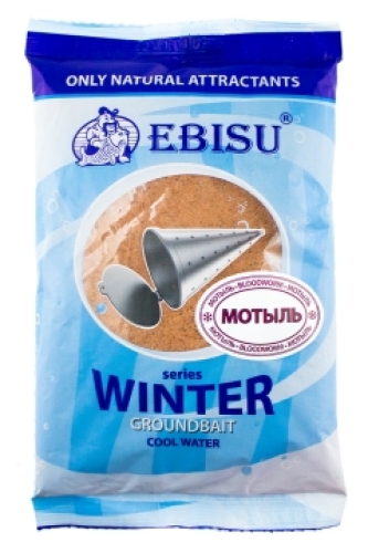 Прикормка Ebisu серия Winter "Мотыль"