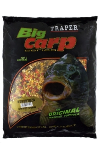 Прикормка Traper Big Carp 2,5кг Sweet Corn (Кукурудза)