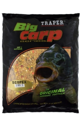 Прикормка Traper Big Carp 2,5кг Scopex (Скопекс)