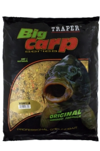 Прикормка Traper Big Carp 2,5кг Vanilla (Ваниль)