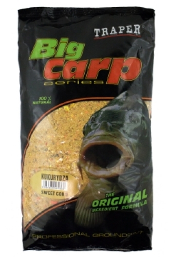 Прикормка Traper Big Carp 1кг Sweet Corn (Кукурудза)