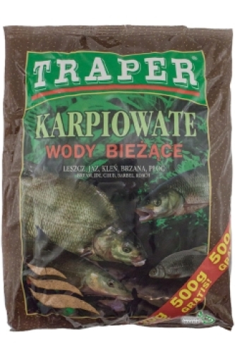 Прикормка Traper Karpiowate Series 2,5кг Running Water