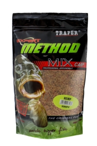 Прикормка Traper Method Mix 1кг Конопля