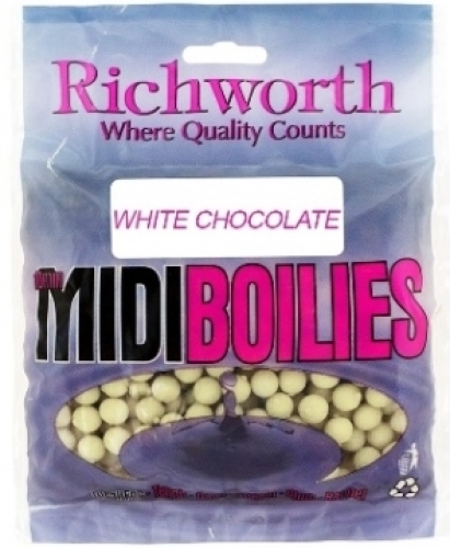 Бойли Richworth Midi Boilies Ø10мм 225г White Chocolate