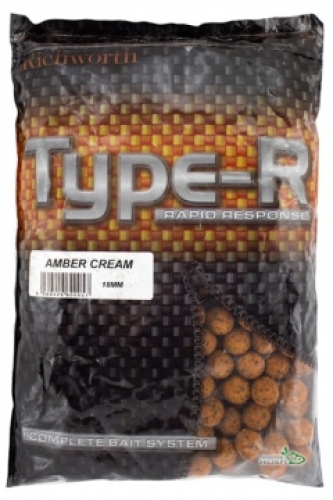 Бойлы Richworth Type-R Shelf Life 18мм 1кг "Amber Cream"