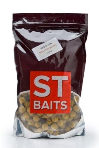 Бойлы ST Baits Shelf Life Boilies Sweetcorn 15мм 1кг
