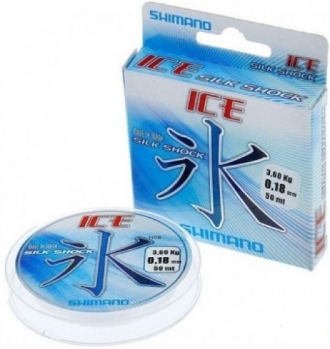 Лісочка Shimano Silk Shock Ice 50м 0,10мм