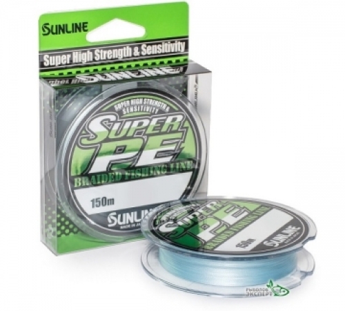 Шнур Sunline Super PE NEW Blue 150м #0,4/0,104мм 4lb