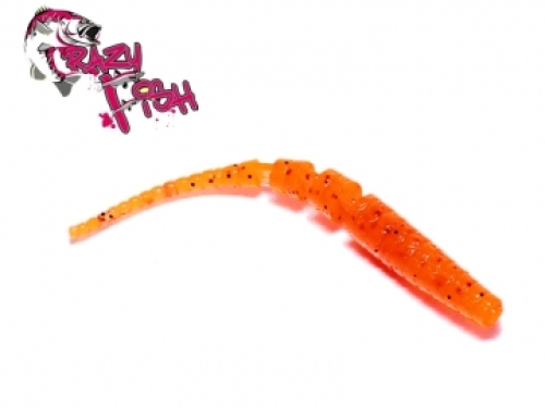 Силикон Crazy Fish Polaris 5.4см col.18 Carrot-кальмар