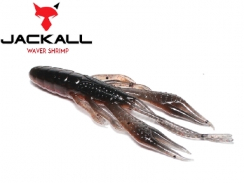 Силікон Jackall Waver Shrimp 3.5" Ebimiso/Black