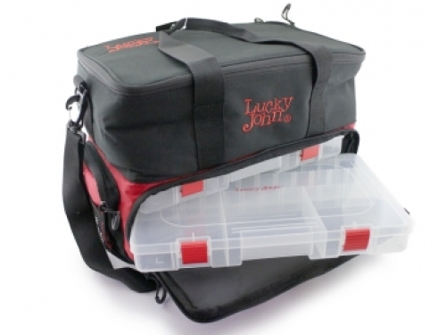 Сумка Lucky John LJ-107 Advanced tackle bag с коробками