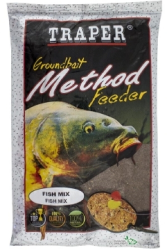 Прикормка Traper Method Feeder 750г Fish Mix