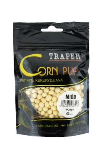 Вулканизированная кукуруза Traper Corn Puff 4мм 20г Мёд