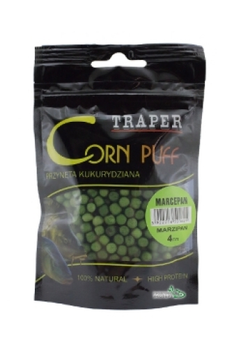 Вулканизированная кукуруза Traper Corn Puff 4мм 20г Марципан