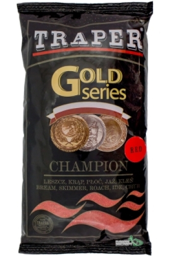Прикормка Traper Gold Series 1кг Champion Red
