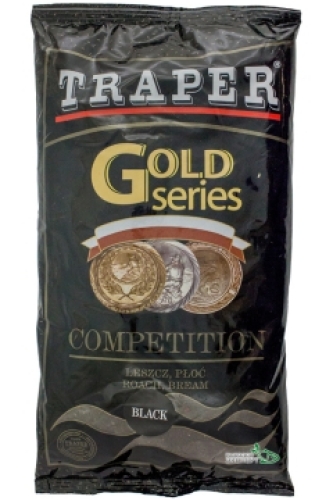 Прикормка Traper Gold Series 1кг Competition Black