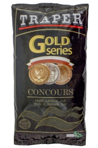 Прикормка Traper Gold Series 1кг Concours Black