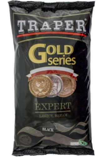 Прикормка Traper Gold Series 1кг Expert Black