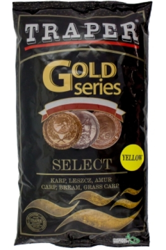 Прикормка Traper Gold Series 1кг Select Yellow