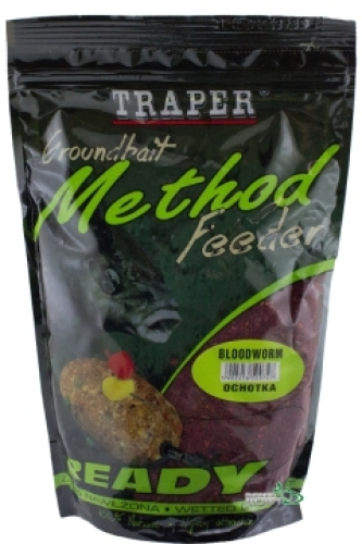 Прикормка Traper Method Feeder Ready 750г Bloodworm