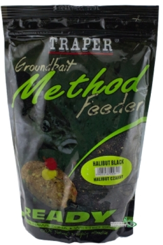 Прикормка Traper Method Feeder Ready 750г Halibut Black