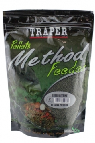 Пеллетс Traper Method Feeder 2мм 500г-Betaine Green