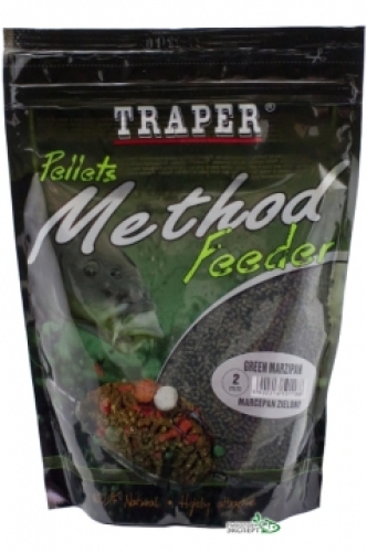 Пеллетс Traper Method Feeder 2мм 500г-Marzipan Green