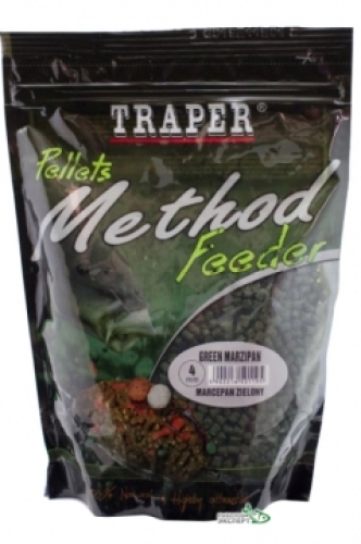 Пеллетс Traper Method Feeder 4мм 500г-Marzipan Green