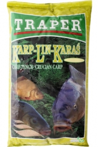 Прикормка Traper Popular Series 1кг Карп-Линь-Карась