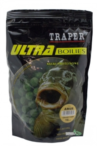 Бойли Traper Ultra Boilies протеїнові 0,5 кг 16мм Amur