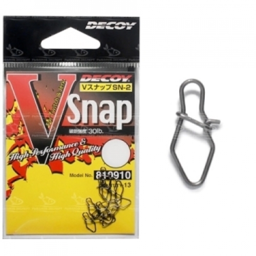 Застёжки Decoy V Snap size 2 38lb