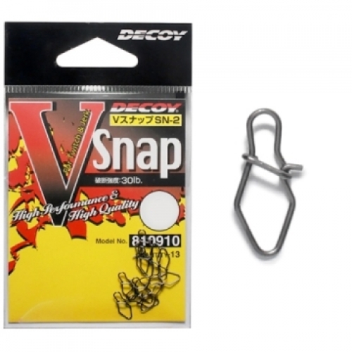 Застёжки Decoy V Snap size 0 30lb