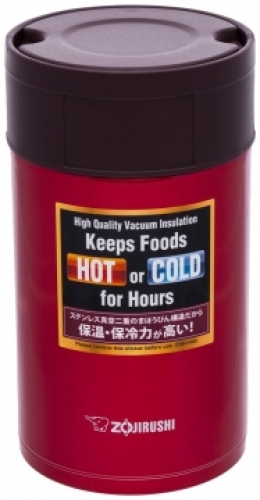 Пищевой термоконтейнер Zojirushi SW-HAE55RM 0,55л (красный)