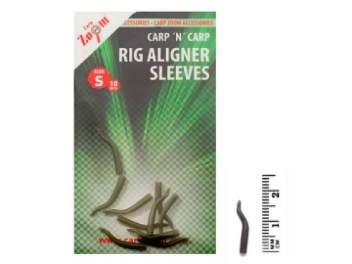 Адаптер Carp Zoom Rig Aligner Sleeves, S, Matte Green, 10шт (CZ6361)