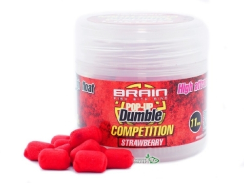 Бойлы Brain Dumble Pop-Up Competition Strawberry 11мм 20г