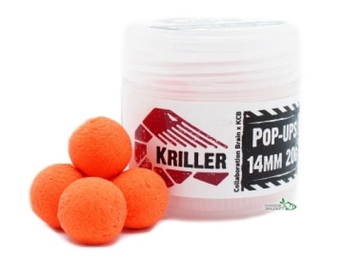 Бойлы Brain Kriller (Креветка/Специи) Pop-Ups 14мм 20г