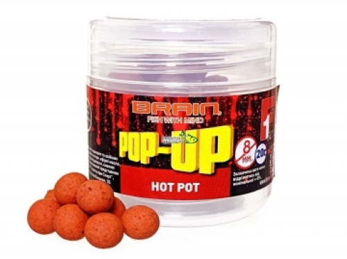 Бойлы Brain Pop-Up F1 Hot Pot (специи) 8мм 20г