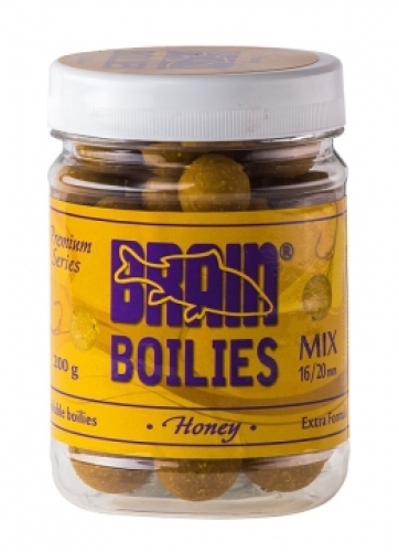 Бойлы Brain Soluble Honey(Мед) 16-20мм 200г