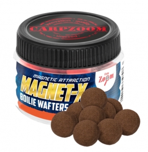 Бойлы Carp Zoom Magnet-X Boilie Wafters, 15мм 50г Pepper/Liver