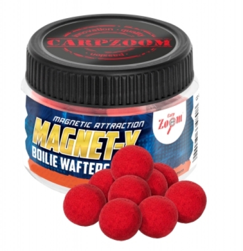 Бойлы Carp Zoom Magnet-X Boilie Wafters, 15мм 50г Sausage/Squid/Robin Red