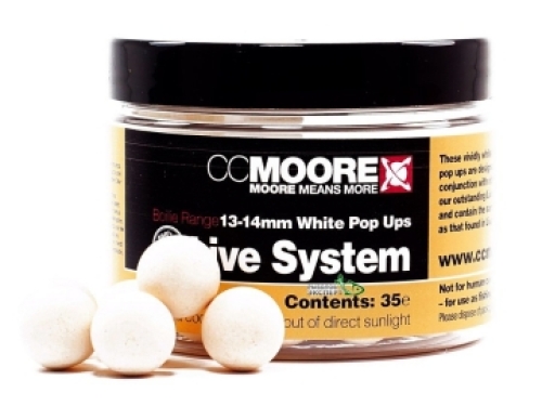 Бойли CC Moore Live System White Pop-Ups 13-14мм, 35шт
