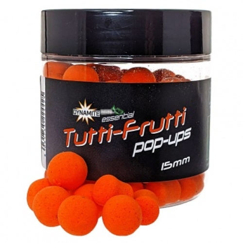 Бойлы Dynamite Baits Fluro Pop-Ups Tutti-Frutti 15мм (DY1613)
