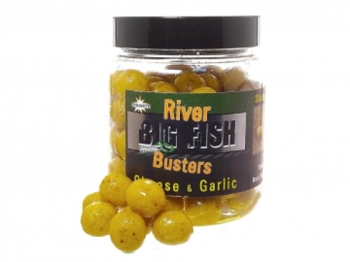 Бойлы в дипе Dynamite Baits Big Fish River Hookbaits Cheese & Garlic (DY1386)