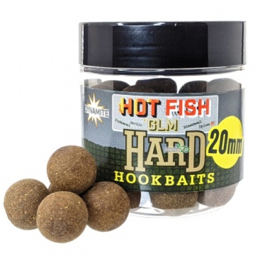 Бойлы Dynamite Baits Hot Fish & GLM Hard Hookbaits 20мм (DY1580)