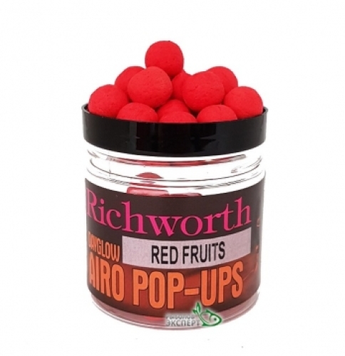 Бойлы Richworth Dayglow Airo Pop-Up New 15мм Red Fruit