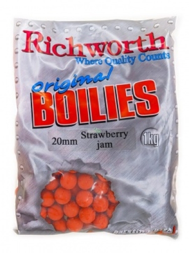 Бойлы Richworth Original Strawberry Jam 1кг 20мм