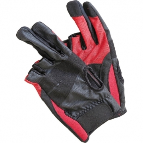 Рукавичка кастинга Carp Zoom Casting Glove чорний/червоний (CZ7016)